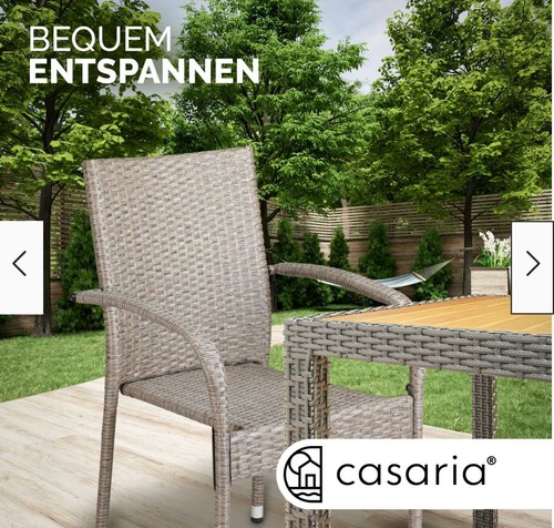 Casaria gartenstuhl galeno - casaria,