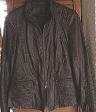 Kunstleder Damenjacke Braun