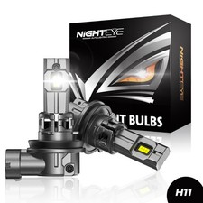 2x Zulassung H11 LED Scheinwerfer Keine Blindzone Verz gerung 30000LM Halogen