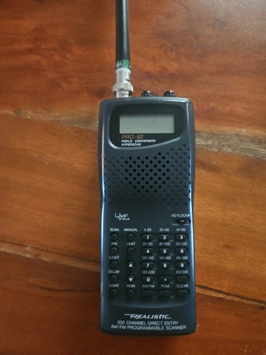 Realistic pro funkscanner - realistic, pro-62