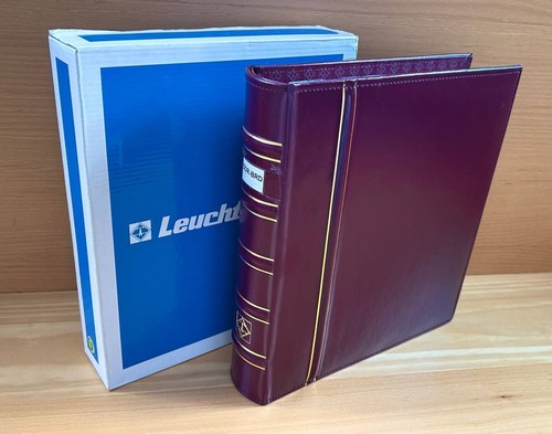 Leer münzalbum mappe - münzalbum,