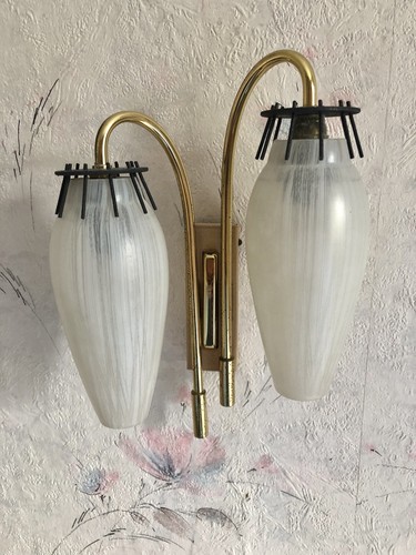 Vintage retro wandlampe 50er - vintage,