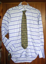 Hemd TM LEWIN Gr. 41  16 / 35  (incl. Krawatte & Manschettenknöpfe