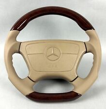 Lenkrad Holz Wurzelnuss Beige