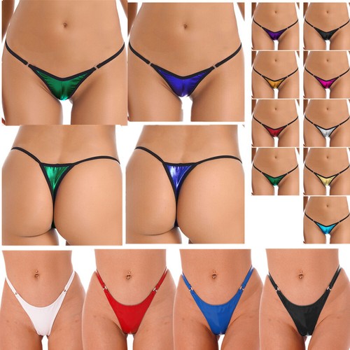 Damen sexy glänzend slip - damen,