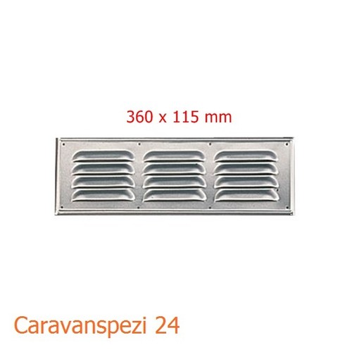 360 115mm lüftungsgitter - 115mm,