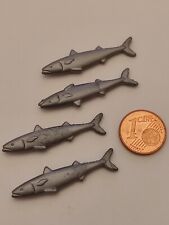 Playmobil  4 x Fische  3,7cm w.Abb. Ersatz Zubehör / Neu u.unbenutzt ! B