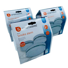 9x Rauchmelder Set DIN EN