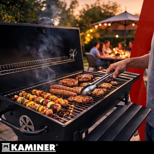Luxus xxl holzkohlegrill - luxus,