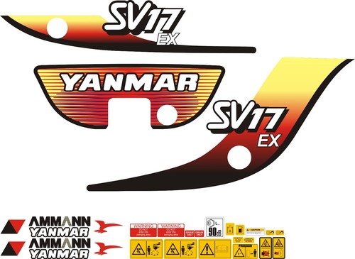 Yanmar sv17ex minibagger - yanmar,