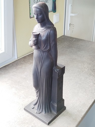 Bronze statue madonna maria - bronze,