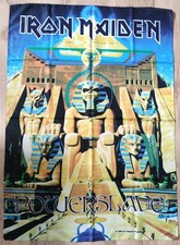 Iron Maiden - Powerslave - Stoff Poster Flagge Fahne - ca. 104x75cm - WIE NEU