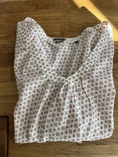 Marc O‘Polo Bluse Tunika Pastell Gemustert Gr. 42 