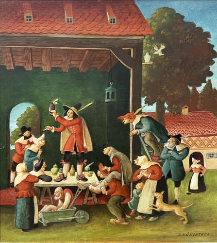 ölgemälde malerei fritz - Ölgemälde,