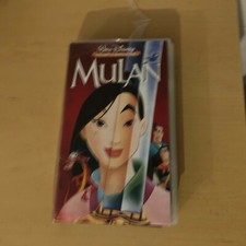 Mulan Walt Disney VHS