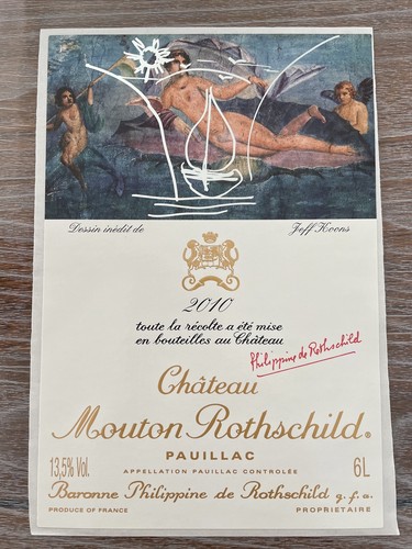 Etikett château mouton - etikett,