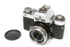 Zeiss Ikon Icarex 35 CS mit Carl Zeiss Tessar 2,8 / 50 mm Objektiv defekt