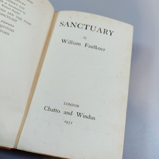 Sanctuary William Faulkner -