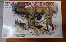 Dragon 1:35 German Feldgendarmerie w/dogs sehr selten