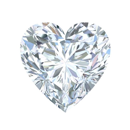 Stück cubic zirkonia herz - stück,