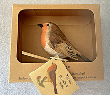 Deco bird holz handgeschnitzt - deco,