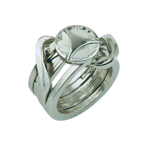 Cast puzzle ring - cast,