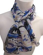 leichter Schal 100% Seide