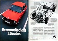 BMW 02-Reihe, 1602 1802 2002 2002 tii  originale Werbung aus 1974 in Farbe