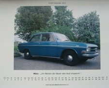 Oldtimer-Club-Kalender Audi 2015 mit 12 Farbabbildungen 
