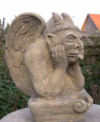 Gargoyle notre steinfigur - notre,