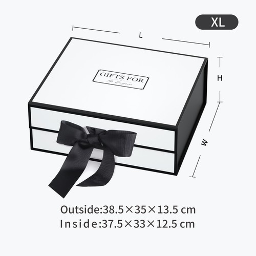 Geschenkkarton，Weiß