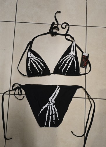 Alcatraz gothic bikini bone - gothic,