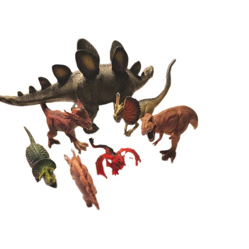 Konvolut aus sieben - dinos,