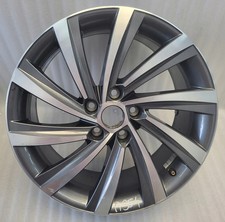 1x Alufelge 18 Zoll 7.5" 5x112 48ET 5E3601025H 5E3601025AG Mg Octavia 5e3 Iv