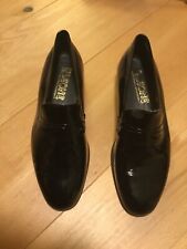 Leder Lackschuhe Slipper Herren schwarz, 41 (7,5) Smoking, Hochzeit, gebraucht