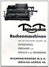 Triumphator Rechenmaschine
