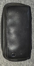 Pfeifentasche Rattrays Leder Schwarz