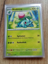 Pokemon Karte Bisaknosp