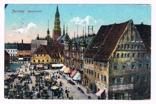 Postkarte von 1913 - ak.,