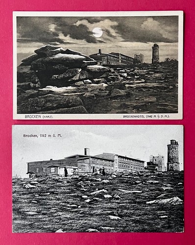 Harz 1910 20 brocken - x,