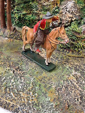 Elastolin Masse 7 cm Vorkrieg/Nachkrieg Cowboy Reiter #2