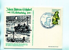 DDR Postkarte Mi 2677 Wernesgrün 19.3.83 Johann Andreas Schubert Saxonia Lok