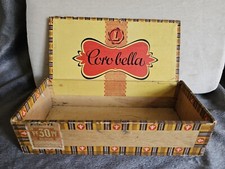  Vintage -Alte seltene Zigarrenbox