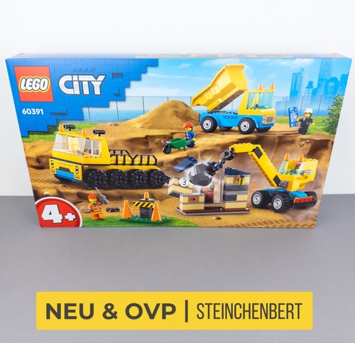 Lego city 60391 baufahrzeuge - city,