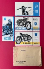 4 x Original Reklame Prospekt