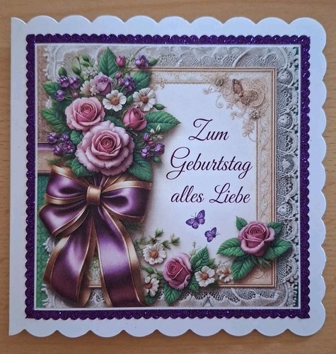 Grusskarte blumenstrauß - 3d-grusskarte, °blumenstrauß