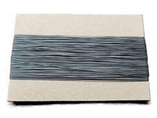 Nähgarn Ackermann Synton Garnstärke 60 Ultra reißfest Polyester 25 Meter Grau