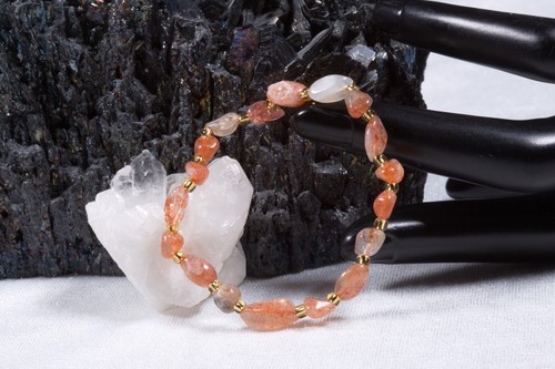Edelstein armband goldene - edelstein,