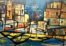 Heino Breilmann Bildmotiv Südlicher Hafen, hochwertige Reproduktion