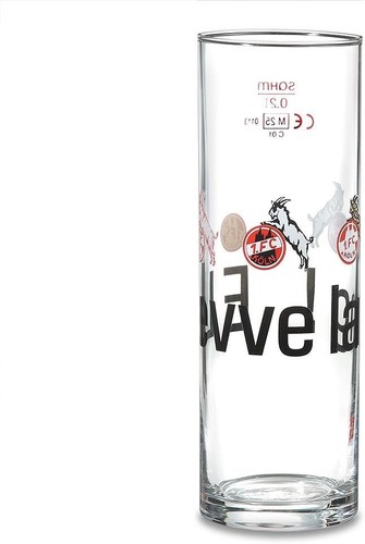 Köln glas kölschglas - fc,